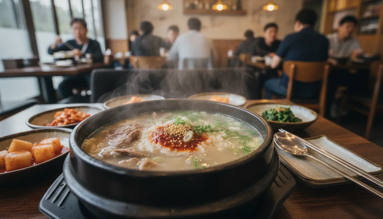 traditional Korean gukbap